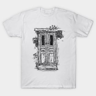 Antique door image T-Shirt